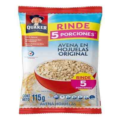 Avena En Hojuelas Kuaquer 115 gr